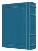 Siddur Interlinear Weekday Pocket Size Ashkenaz Schottenstein Edition - Signature Leather - Royal Blue - Signature Leather - Royal Blue