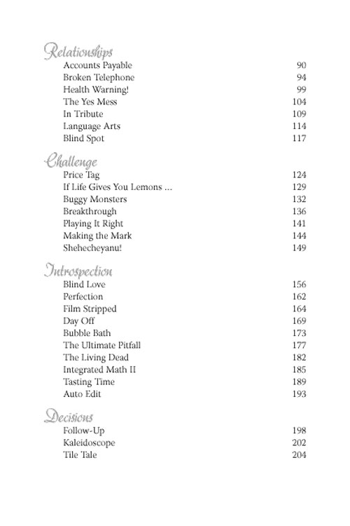 Table of Contents