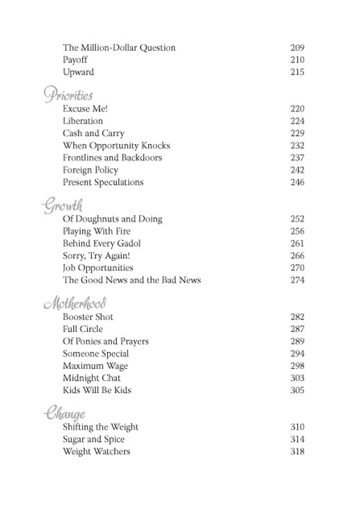 Table of Contents