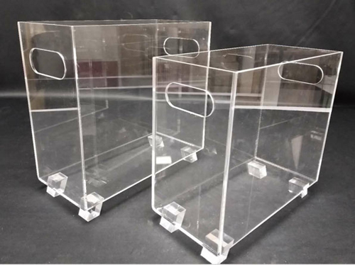 Design Styles Lucite Magazine Holders - Set of 2