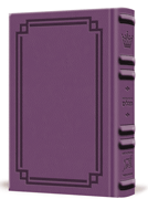 Interlinear Tehillim /Psalms Full Size The Schottenstein Edition - Signature Leather - Iris Purple  - Signature Leather - Iris Purple