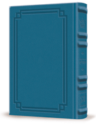 Large Type Tehillim / Psalms Pocket Size - Signature Leather - Royal Blue  - Signature Leather - Royal Blue 