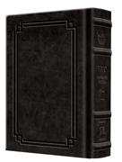 Pocket Size - Women's Siddur - Ohel Sarah - Sefard -The Klein Ed. - Signature Leather - Black  - Signature Leather - Black