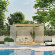 Small Mesh Sukkah - Complete Sukkah Kit (Everything you need) - 6' x 8' x 8' height