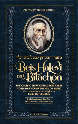 Beis HaLevi on Bitachon