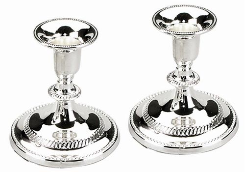 Silverplated Candlestick Set