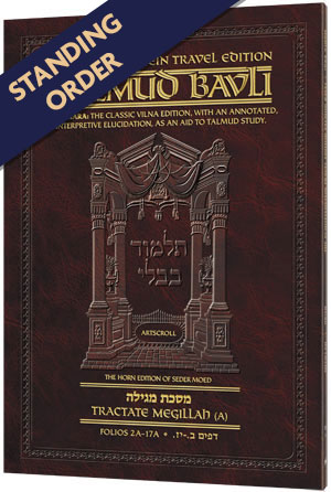 Standing Order - Travel Edition Schottenstein English Talmud