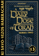  A DAILY DOSE OF TORAH SERIES 2 - V. 13 