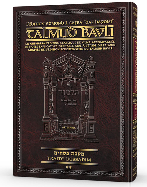 Edmond J. Safra - French Ed Daf Yomi Talmud [#09] - Pesachim Vol 1 (2a-41b)