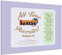 All Time Favorites Volume 2- Rabbi Yissocher Frand on CD