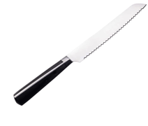 Waterdale Bread Knife MetaLucite Black & Silver