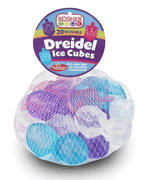 Reusable Dreidel Ice Cubes