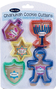 Chanukah Cookie Cutters - Set of 5