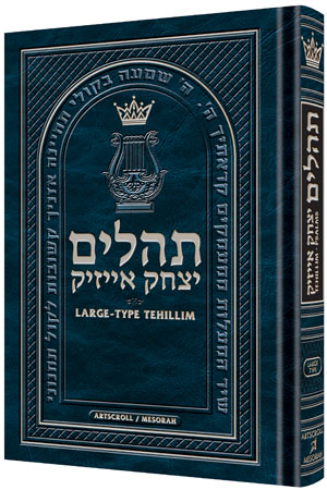 Large Type Tehillim / Psalms Full Size