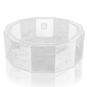 Waterdale Hexagon Matzah Box Marble