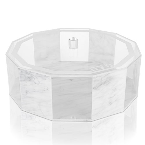 Waterdale Hexagon Matzah Box Marble