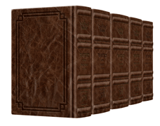 Signature Leather Collection Ashkenaz Hebrew/English Full-Size 5 Vol Machzor Set Royal Brown