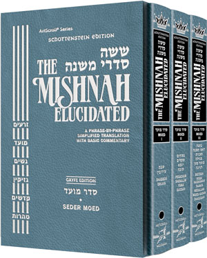 Schottenstein Edition of the Mishnah Elucidated Set of Seder Moed