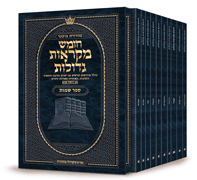 Czuker Edition Hebrew Chumash Mikra'os Gedolos Pocket Shemos Slipcased Set