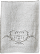 Seder Urchatz Towel - Wine Cups Design