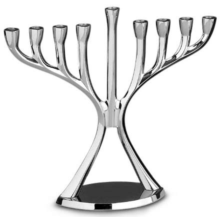 Aluminum Modern Menorah