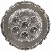 Silver Plated Seder Plate