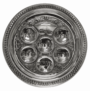 Silver Plated Seder Plate