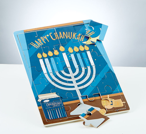 Chanukah Wood Puzzle
