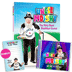 Uncle Moishy Book + CD + FREE Mitzvah Note Pad!