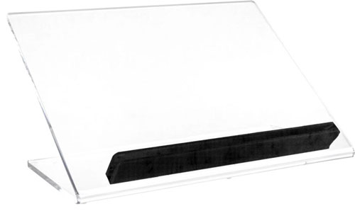 Lucite Tabletop Shtender Luxe - Black