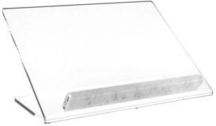 Lucite Tabletop Shtender - Luxe Marble