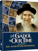  A Gadol In Our Time: Stories about Rav Aharon Leib Shteinman