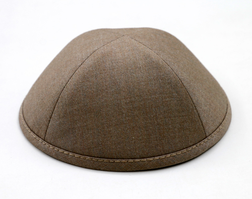 Custom Shoppe Tan Suit Yarmulka 