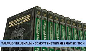 Talmud Yerushalmi - Schottenstein Hebrew Compact E