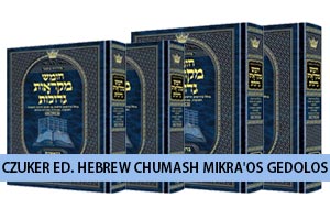 Czuker Edition Hebrew Mikraos Gedolos