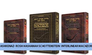 Ashkenaz- Schottenstein Ed. Interlinear Machzor